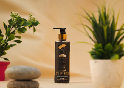  TJ PURE Organic Shampoo Bottle 250ml